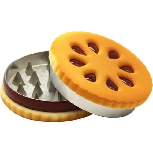 1PC Metal Crusher Tobacco Cutter Grinder Muller Shredder Smoking Case Cigarette Accessories