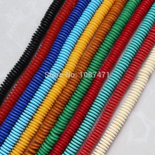 200pcs Imitation ivory spacer beads flat sheet material beads Bracelets clothes accessories 2mmx8mm C070