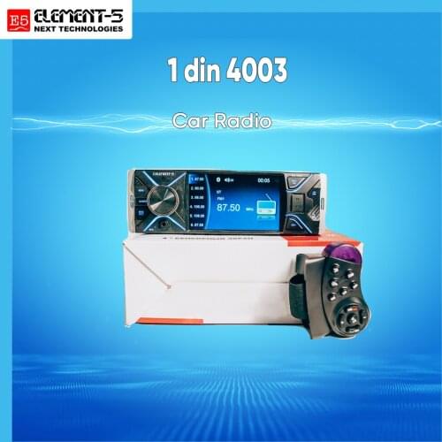 ELEMENT-5 4" Touch Screen 1din Radio AM/FM Car Stereo FM Bluetooth Car Video Player For Universal Host
