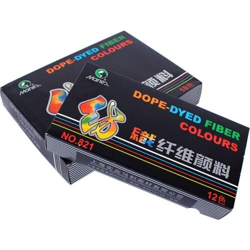 Maries 12/18 colored textile fibers, pigments, hand painted clothes, shoes, coloured, painted and dyed fabrics are waterproof