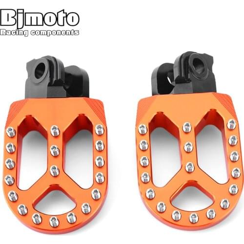 For SXF SX EXC EXCF XCF XCW XCFW 65 85 125 150 250 300 350 400 450 530 ADVENTURE adv Motor Foot Rests Foot Pegs Pedals pair