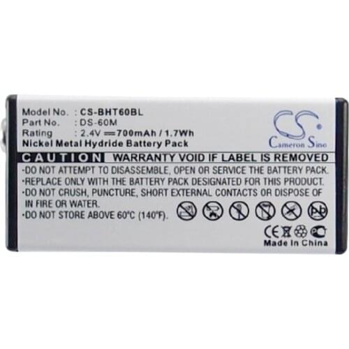 Cameron Sino 700mAh Battery DS-60M for Denso B-60N, BHT 8000, BHT-6000
