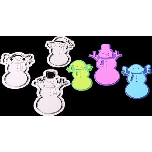 Snowman Metal Cutting Dies scrapbooking Stencils for Craft Paper DIY new die cut Template