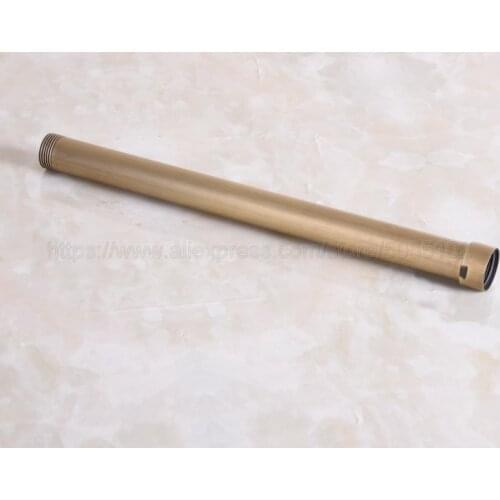 320mm Extension Tube Pipe Rod Set For Rain Shower Faucet Set (G3/4" connection) Vintage Antique Brass Bathroom accessory zba701