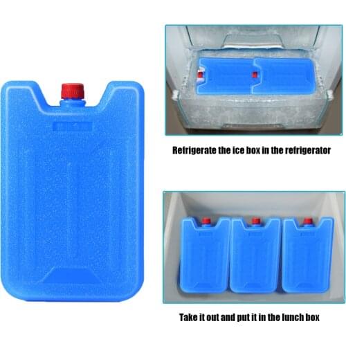 600ml Ice Pack Cooling Container for Lunch Box Food Container with Removable Containers Leakproof Food Storage Container Set
