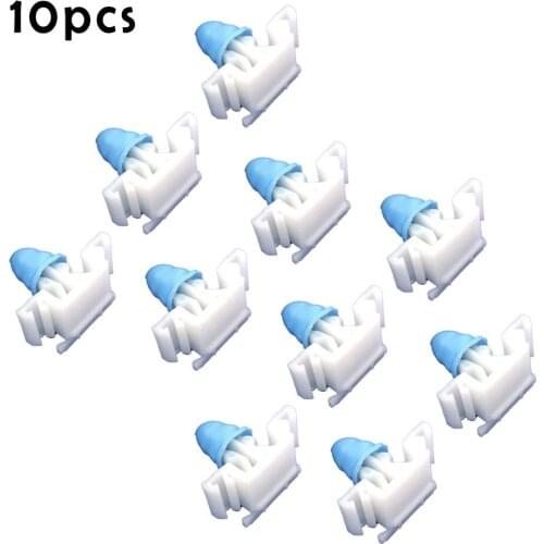 Plastic Clips Side Moulding White 10 Pcs 51132251394 Bumpstrip FOR BMW E36