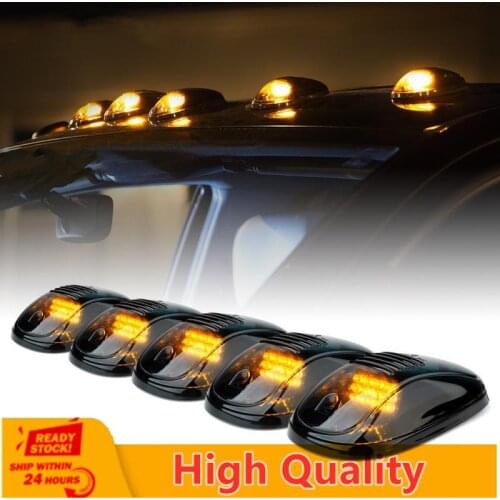 LED Car Truck Marker Lamps Roof Signal Light Truck Cab Lights Kit Camionetas Pick Up De Luzes Atrelado De Carro Led Trailer