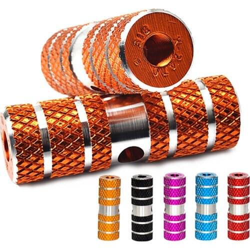 Cycling Mountain Bicycle Sport Road Bike Non-slip Foot Pegs MTB Pedals Front Rear Axle Footrest Peg High load bearing Safety