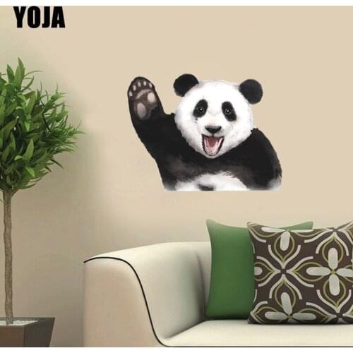 YOJA 50×37.9CM Cute Smiling Panda Home Decoration Living Room Bedroom Wall Sticker 8WS0375
