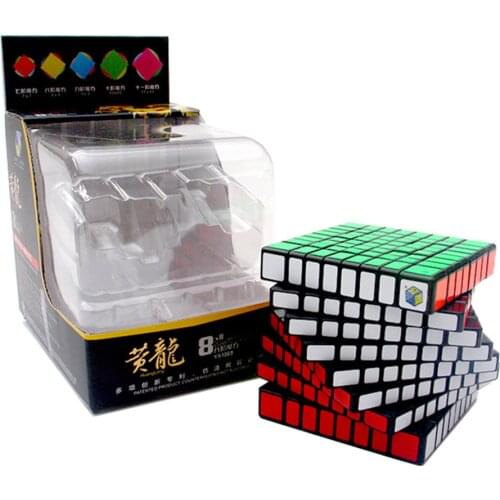 YUXIN ZhiSheng HuangLong 8x8x8 Magic Cube v-cube 8 Professional Puzzle Toys