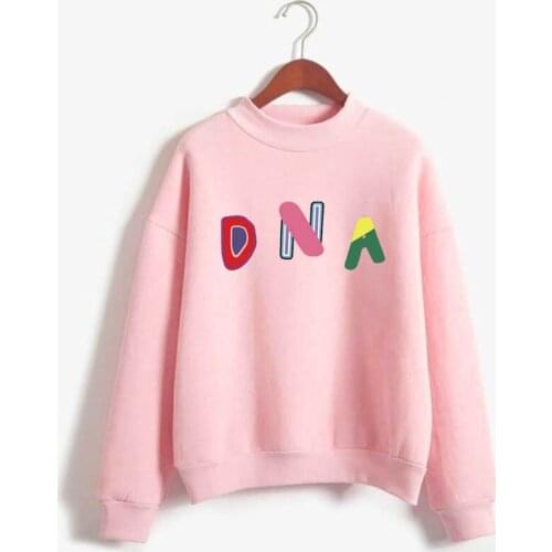 Womens Hoodies Colorful Candy Letters Crewneck Sweatshirts Oversized Long Sleeve Harajuku Kpop Aesthetic Gdragon Hoodies 2021
