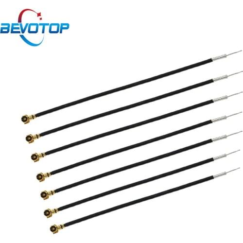 20pcs Customized Sing End U.fl IPX IPEX4 MHF4 Female Jack to PCB Soldering Open End Cable RF1.13 Coaxial Cord