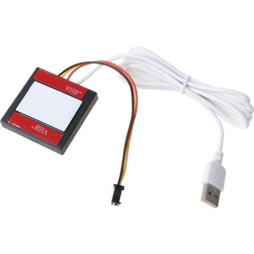 3-step Dimmer Color Temperature USB 5V Smart Touching Sensor Switch for Dressing Table Mirror Front Light Bathroom Mirror Lamp