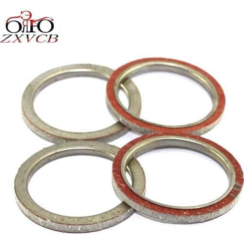 4 PCS FOR KAWASAKI MC1/MC1M 1974 1975 BN125 2001 2002 2003 2004 2005 2006 2007 2008 2009 Exhaust Pipe Gasket Seal