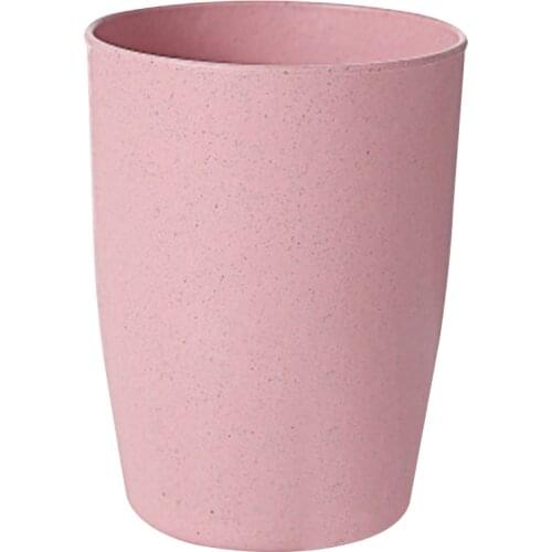 400ml Wheats Straw Water Cup Multifunctional Coffee Plastic Cup Drinking Cups Reusable Brushing Cups CLH@8