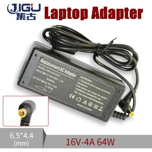 64W 16V 4A 6.5*4.4MM Replacement For Sony GP-AC16V8 VGP-AC16V7 PCGA-AC51 PCGA-AC5E Laptop AC Charger Power Adapter free shipping