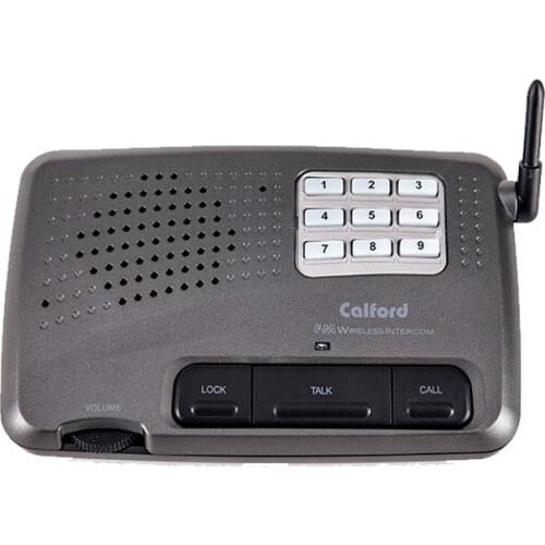 9 Channel FM Wireless Home Business Office voice Talk Intercom System station