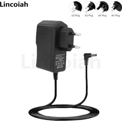 90° turn 3V 4.5V 5V 6V 7.5V 9V 12V 0.5A 1A 500mA 1000mA Power Supply Adapter Charger AC DC Jack 90 Degrees Right Angle Plug