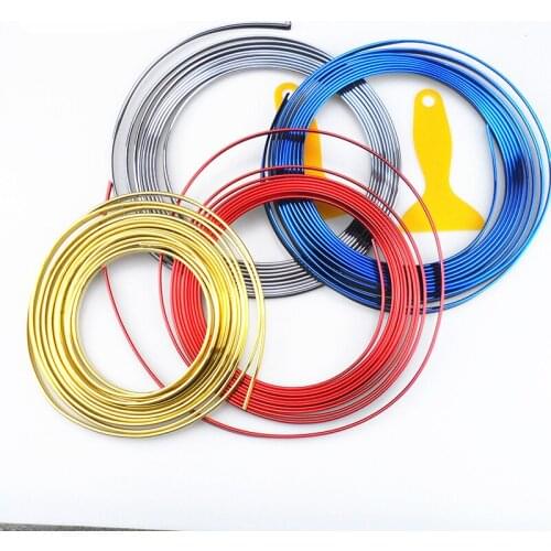 5 m Car Grille Inner Outer Profiles Trim Decorative Ribbon Line for Acura RLX CL EL CSX ILX MDX NSX RDX RL SLX TL TSX Vigor ZDX