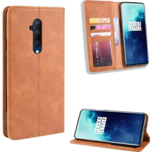 Case for Oneplus 8 7T Pro 7 5T 6 6T 3T PU Leather Wallet Flip Cover Vintage Magnet Phone Shell Voor One Plus5t 1+5 A5000 Coque