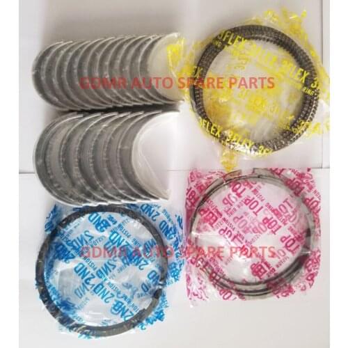 Auto engine parts Main bearing connecting rod bearing VQ30 VQ30DE piston ring for Nissan Maxima A33 Infiniti I30 3.0L