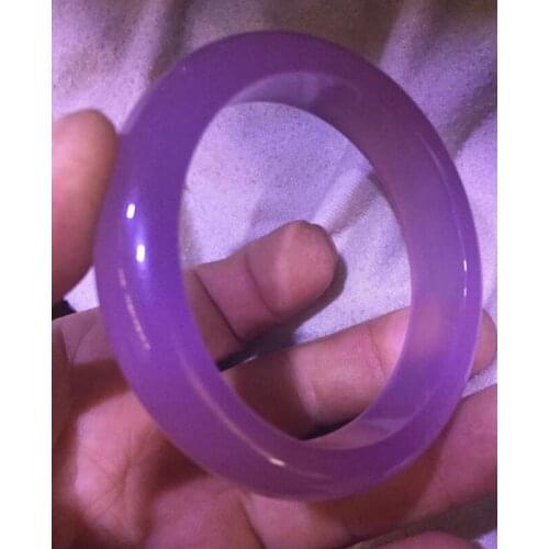 Natural manao purple Chalcedony bracelet