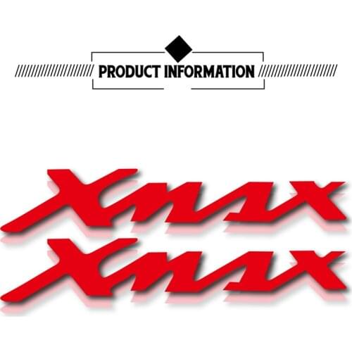 New motorcycle stickers reflective waterproof bicycle LOGO stickers helmet notebook for Yamaha xmax x max XMAX125 250 300 400