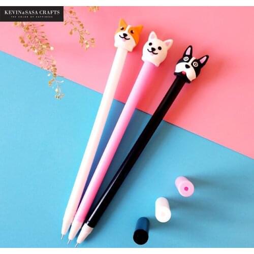 3Pcs/Set Gel Pen Quality Pen Stationery Kawaii School Supplies Gel Ink Pen School Stationery Office Suppliers Pen Kids Gifts