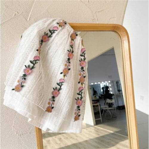 Vintage Embroidery Girls Skirt Summer Elegant Lace Tutu Skirt for Girls Clothes Children Party Wedding Pettiskirt Toddler Dress