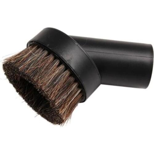 24mm 40mm Vacuum Brush Round Home Horse Hair Dusting Brush Dust Clean Tool Attachment For Vacuum Cleaner Top