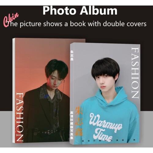 TF Family Zhu Zhixin Photobook Poster Badge Bookmark Photo Album Postcard Fans Collection Art Book Chinese Star Around