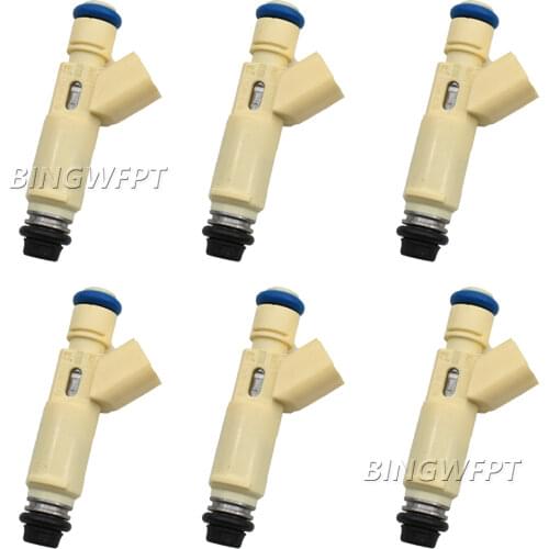 6pcs/lot 195500-3521 YL8E-C7B fuel injector for Ford Escape 3.0L V6 2002~2003