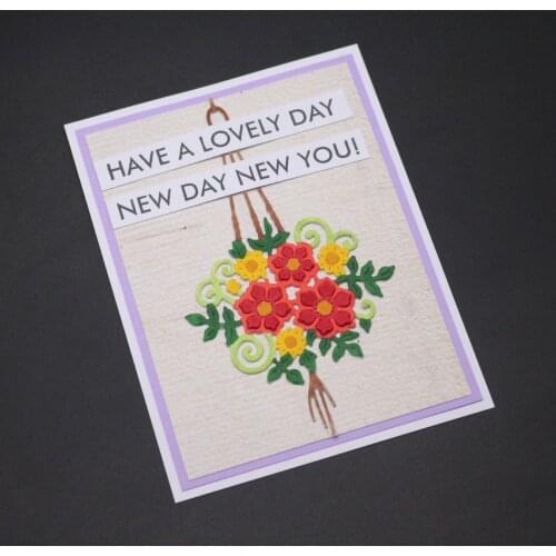 ZhuoAng Flower pendant Cutting/DIY Paper Card Craft Embossing Die Cut DIY scrapbooking Die cutting machine