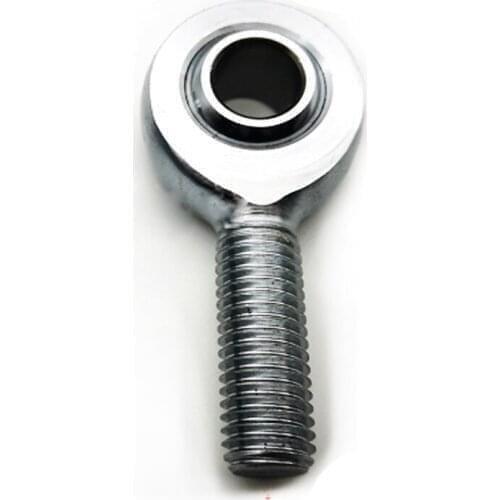 1PC M10 M10*1.5 Male Heavy Duty Alloy Injection Rod End Joint Bearing Steering Gear Fish Eye Ball Head Molybdenum