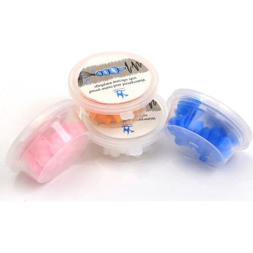 10PCS=5 Pairs SiliconeEar Protection Earplugs Anti-noise Sleeping Plug Sound Insulation Waterproof Ear Plugs for Noise Reduction