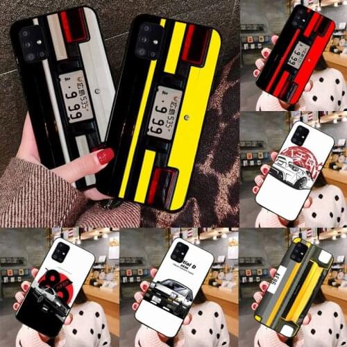 Initial D Car taillight AE86 Phone Case For Samsung galaxy S 21 20 10 8 A 51 71 50 21s 70 40 20 20e note 10 plus Ultra 5g fe