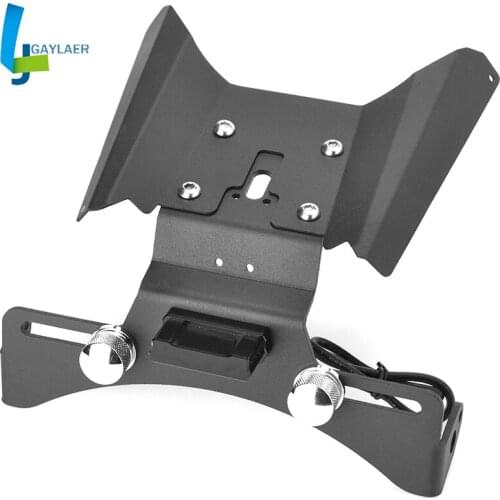Motorcycle Number License Plate Holder Accessory for Duke 390 2017-2019 Registration Plates Mount Bracket