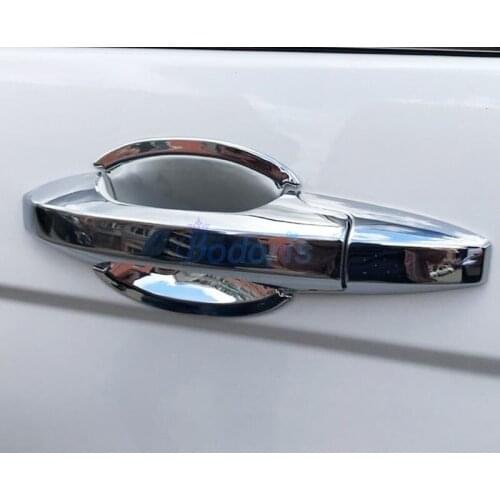 For Honda CRV CR-V CR V 2007-2011 Door Handle Cover and Bowl Insert Trim Chrome Car Styling Accessories