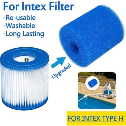 Sponge Pool Filter Tube Column Reused Pool Foam Filter Cotton Core Pool Swimming Pool Accessories Sponge Cleaning Filter Foam