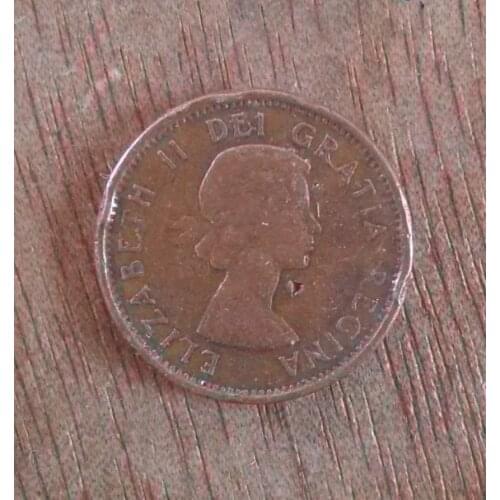 Canada 1 cent Commonwealth Coins Old Original Coin Collectible Edition 100% Real Random Year