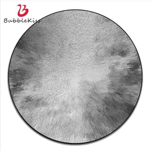 Bubble Kiss Round Carpets Off-White Gradient Print Rugs For Modern Living Room Custom Nordic Home Decorative Anti Slip Floor Mat
