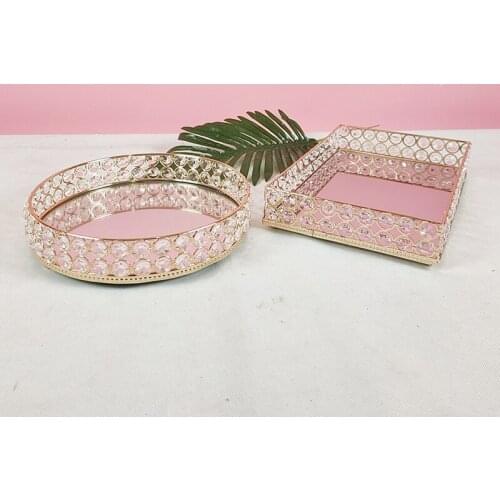 Round Cake Stands, Modern Design, Cake Stand, for Parties, Celebrations, Baby Shower, Gold Color