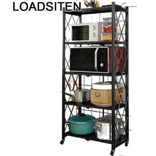 Cuisine Rangement Mensola Articulos De Cocina Estantes Organization with Wheels Prateleira Trolleys Kitchen Storage Rack