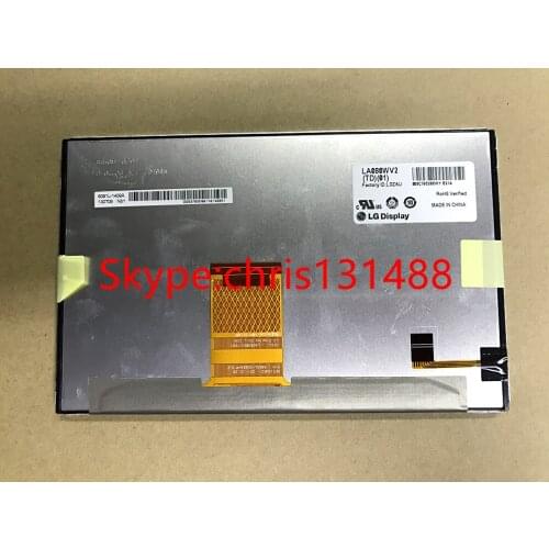 LA080WV2(TD)(01) LA080WV2-TD01 LA080WV2(TD)(02) Original A+ Grade 8 inch 800(RGB) x480 WLED LCD Display Panel Screen for L.G 2PC