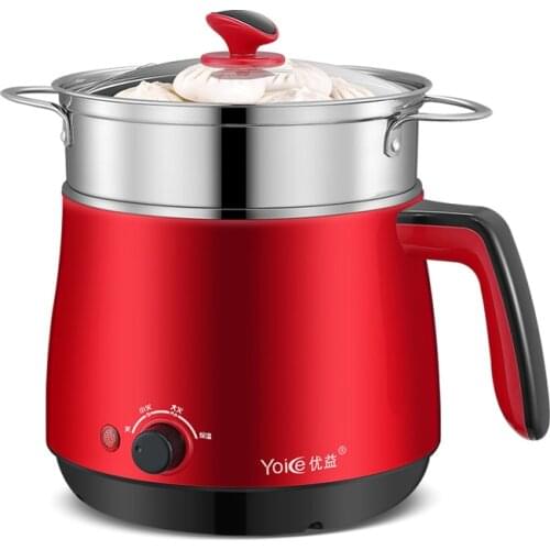 Zk30 Multifunction Electric Cooking Pot Food Steamer Rice Cooker Electric Skillet Mini Cooking Machine Non-stick Inner Hot Pot