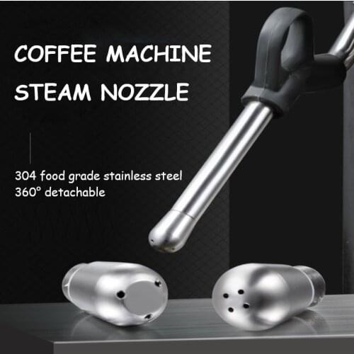 1pcs 3-4 Holes Coffee Machine Steam Nozzle Accessories Cafe Perfect Milk Foam For Barista Stainless Steel Home Kitchen Tools