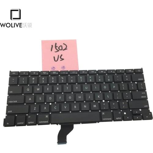 Genuine US Brand new Keyboard language version US For Macbook Pro Retina 13" A1502 Replacement ME864 ME865 ME866