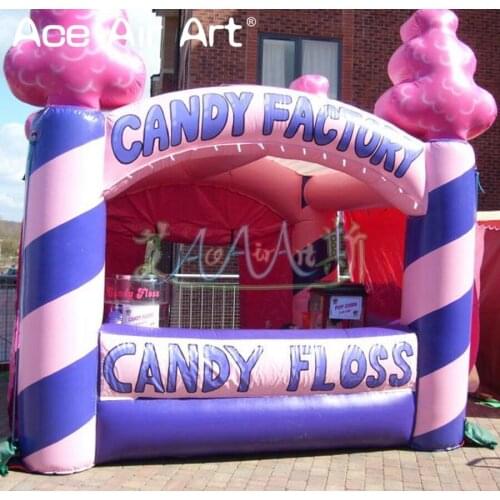 Portable inflatable carnival treat shop,vendor space concession stand booth for carnival party
