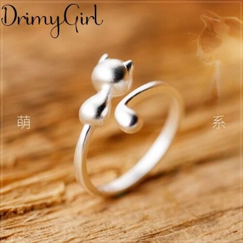 Exaggerated Personality Retro Cat Rings For Women Charm Engagement Rings Men Vintage Knuckle Finger Jewelry
