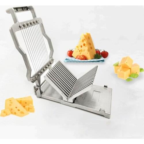 Commercial Cheese Slicer Multi-function Butter Ham Sharp Stainless Steel Cut Wire Included Cheese Chopped Slicer Kitchen Tools